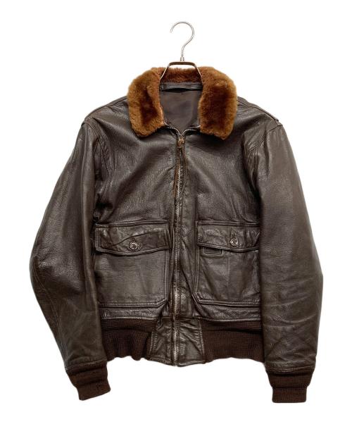 古着（フルギ）古着 (フルギ) 60'S G-1 フライトジャケット ブラウン サイズ:38の古着・服飾アイテム