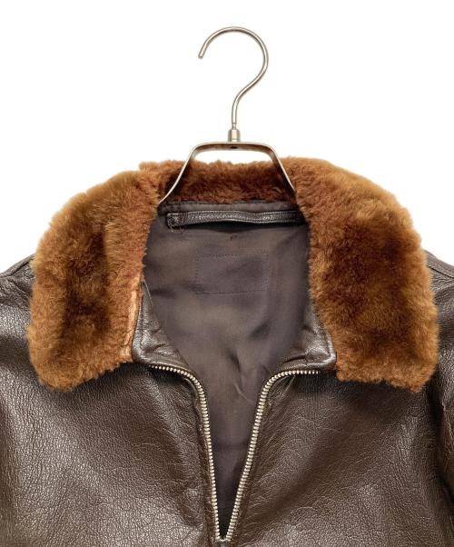 古着（フルギ）古着 (フルギ) 60'S G-1 フライトジャケット ブラウン サイズ:38の古着・服飾アイテム