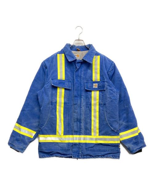 CarHartt（カーハート）CarHartt (カーハート) FLAME-RESISTANT ダックワークジャケット ブルー サイズ:Mの古着・服飾アイテム