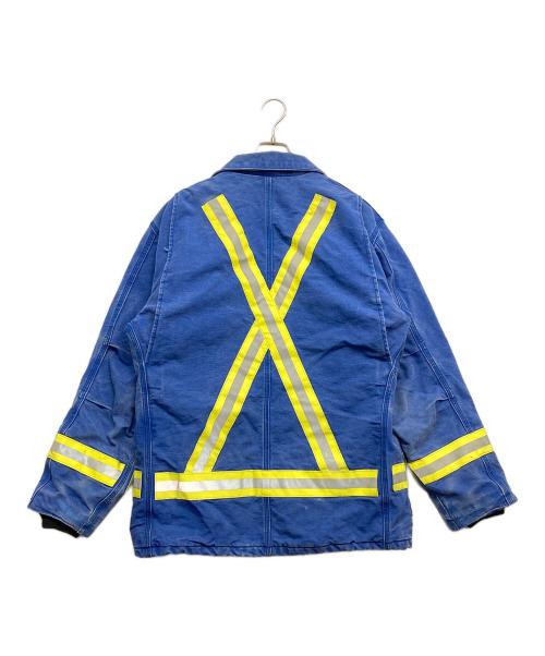 CarHartt（カーハート）CarHartt (カーハート) FLAME-RESISTANT ダックワークジャケット ブルー サイズ:Mの古着・服飾アイテム