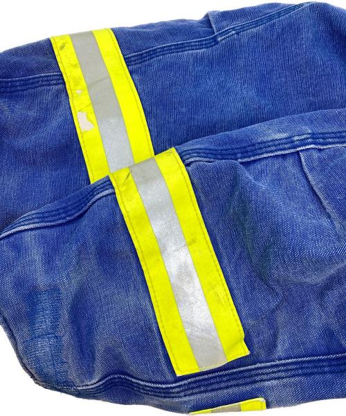 CarHartt（カーハート）CarHartt (カーハート) FLAME-RESISTANT ダックワークジャケット ブルー サイズ:Mの古着・服飾アイテム