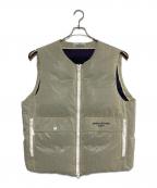 STONE ISLANDストーンアイランド）の古着「RIPSTOP COVER DOWN GILET」｜ベージュ