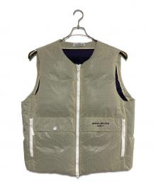 STONE ISLAND（ストーンアイランド）の古着「RIPSTOP COVER DOWN GILET」｜ベージュ