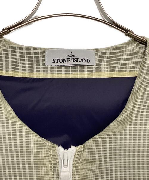 STONE ISLAND（ストーンアイランド）STONE ISLAND (ストーンアイランド) RIPSTOP COVER DOWN GILET ベージュ サイズ:Lの古着・服飾アイテム