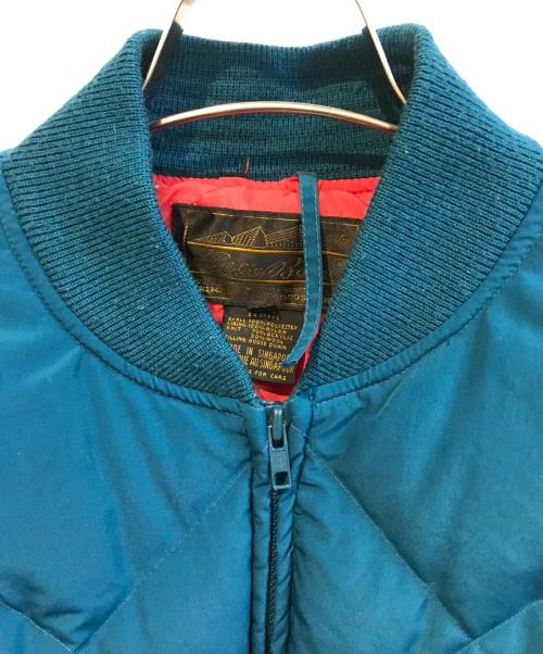 Eddie Bauer（エディーバウアー）Eddie Bauer (エディーバウアー) ダウンジャケット ブルー サイズ:Mの古着・服飾アイテム