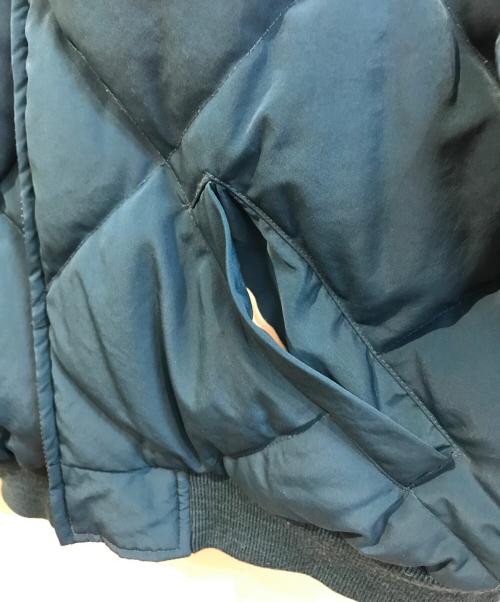 Eddie Bauer（エディーバウアー）Eddie Bauer (エディーバウアー) ダウンジャケット ブルー サイズ:Mの古着・服飾アイテム