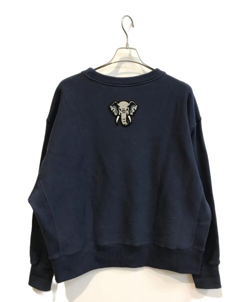 KENZO（ケンゾー）KENZO (ケンゾー) ロゴスウェット ネイビー サイズ:Mの古着・服飾アイテム