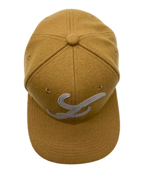 Fake Ass Flowers（フェイク アス フラワーズ）FAKE ASS FLOWERS (フェイク アス フラワーズ) FRAVES WOOL CAP ベージュ サイズ:OSの古着・服飾アイテム