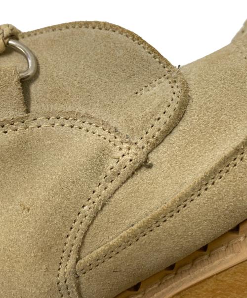 GEORGE COX（ジョージコックス）GEORGE COX (ジョージコックス) ラバーソール スエードハイカットブーツ ベージュ サイズ:7の古着・服飾アイテム