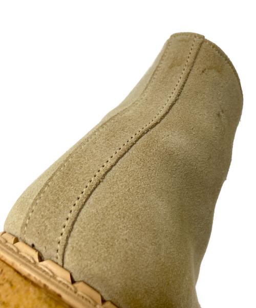 GEORGE COX（ジョージコックス）GEORGE COX (ジョージコックス) ラバーソール スエードハイカットブーツ ベージュ サイズ:7の古着・服飾アイテム