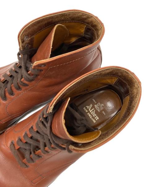 Alden（オールデン）Alden (オールデン) カーフブーツ ブラウン サイズ:8の古着・服飾アイテム