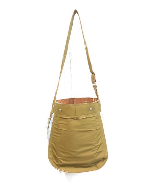 FAF（エフエーエフ）FAF (エフエーエフ) PROTOTYPE002 ナイロンショルダーバッグ PROTOTYPE002 ブラウン×ブルーの古着・服飾アイテム