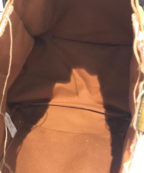 FAF（エフエーエフ）FAF (エフエーエフ) PROTOTYPE002 ナイロンショルダーバッグ PROTOTYPE002 ブラウン×ブルーの古着・服飾アイテム