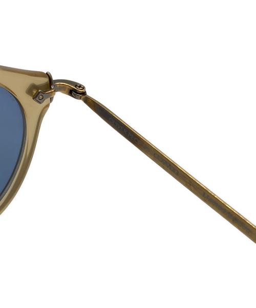 OLIVER PEOPLES（オリバーピープルズ）OLIVER PEOPLES (オリバーピープルズ) サングラス ゴールド サイズ:47□24-142の古着・服飾アイテム