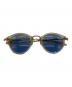 OLIVER PEOPLES（オリバーピープルズ）の古着「サングラス」｜ゴールド