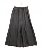 mina perhonenミナ ペルホネン）の古着「dry sound ワイドパンツ」｜グレー