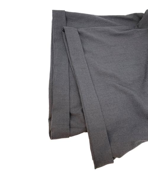 mina perhonen（ミナ ペルホネン）mina perhonen (ミナ ペルホネン) dry sound ワイドパンツ グレー サイズ:36/38の古着・服飾アイテム