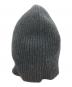 ARTS&SCIENCE (アーツアンドサイエンス) カシミヤニット帽 チャコールグレー サイズ:9：5000円