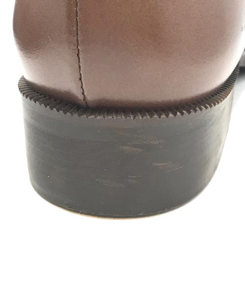 DIANA（ダイアナ）DIANA (ダイアナ) モノグラムスクエアビットローファー ブラウン サイズ:24cmの古着・服飾アイテム