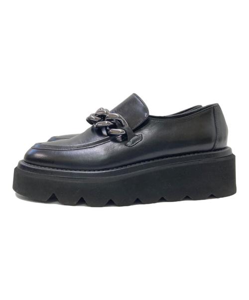 HOMERS（ホーマーズ）HOMERS (ホーマーズ) チェーンローファー ブラック サイズ:36の古着・服飾アイテム