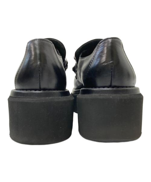 HOMERS（ホーマーズ）HOMERS (ホーマーズ) チェーンローファー ブラック サイズ:36の古着・服飾アイテム