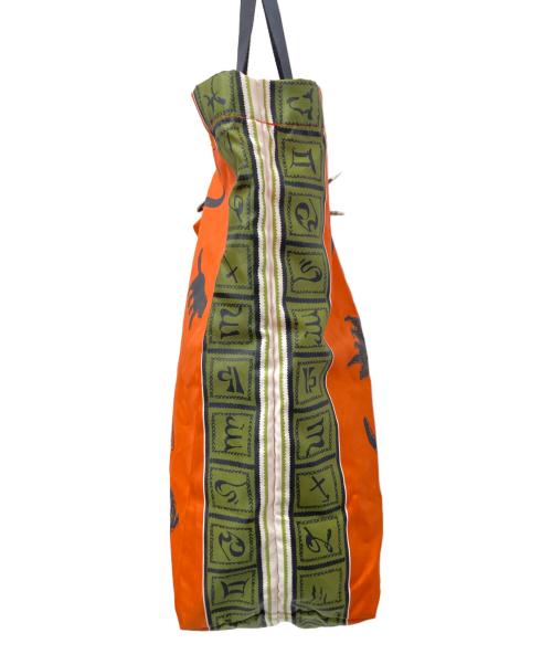 TOGA VIRILIS（トーガ ビリリース）TOGA VIRILIS (トーガ ビリリース) Animal Print Tote Bag オレンジ サイズ:下記参照の古着・服飾アイテム