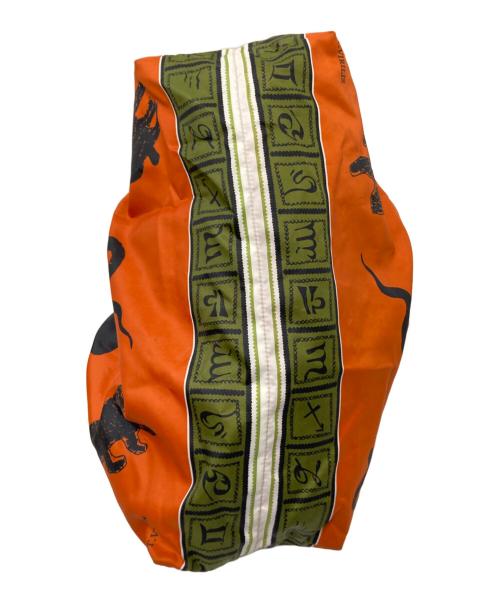 TOGA VIRILIS（トーガ ビリリース）TOGA VIRILIS (トーガ ビリリース) Animal Print Tote Bag オレンジ サイズ:下記参照の古着・服飾アイテム