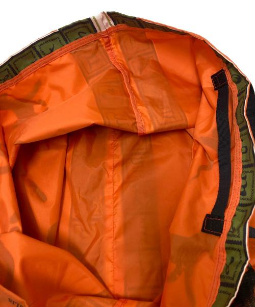 TOGA VIRILIS（トーガ ビリリース）TOGA VIRILIS (トーガ ビリリース) Animal Print Tote Bag オレンジ サイズ:下記参照の古着・服飾アイテム