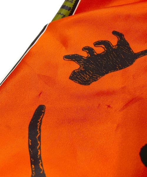 TOGA VIRILIS（トーガ ビリリース）TOGA VIRILIS (トーガ ビリリース) Animal Print Tote Bag オレンジ サイズ:下記参照の古着・服飾アイテム