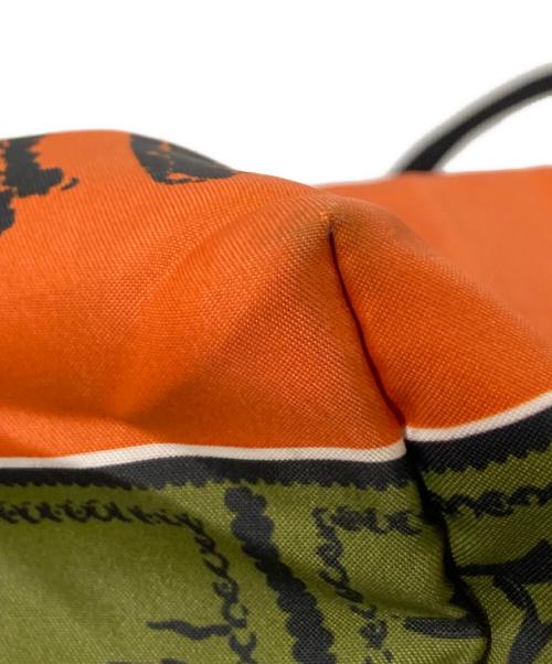 TOGA VIRILIS（トーガ ビリリース）TOGA VIRILIS (トーガ ビリリース) Animal Print Tote Bag オレンジ サイズ:下記参照の古着・服飾アイテム