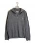 MAISON KITSUNE（メゾンキツネ）の古着「ボールドフォックスヘッド ハーフジップニット」｜グレー