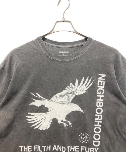 NEIGHBORHOOD（ネイバーフッド）NEIGHBORHOOD (ネイバーフッド) NH TEE グレー サイズ:Lの古着・服飾アイテム