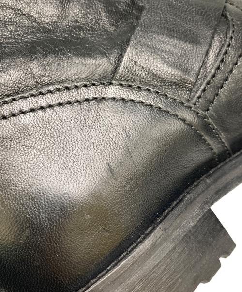 JIMMY CHOO（ジミーチュウ）JIMMY CHOO (ジミーチュウ) YOUTH バイカーブーツ ブラック サイズ:36の古着・服飾アイテム