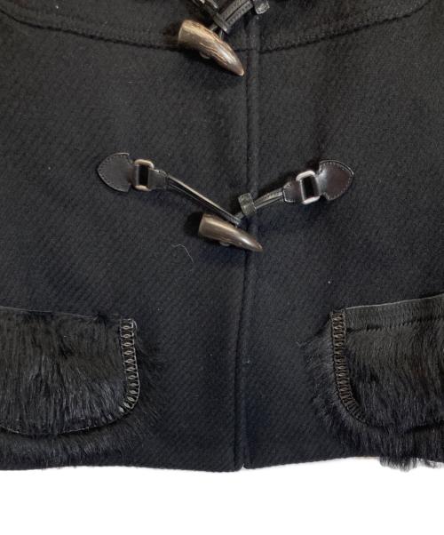PRADA（プラダ）PRADA (プラダ) ダッフルコート ブラック サイズ:44の古着・服飾アイテム