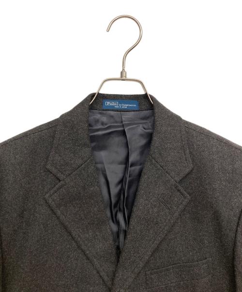 POLO RALPH LAUREN（ポロ・ラルフローレン）POLO RALPH LAUREN (ポロ・ラルフローレン) ウールテーラードジャケット グレー サイズ:AB5の古着・服飾アイテム