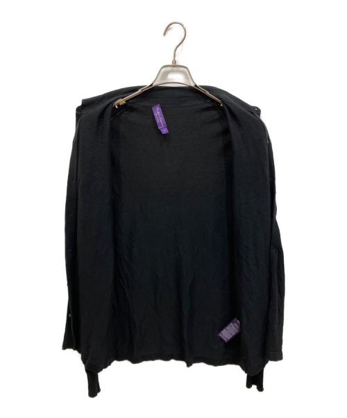 RALPH LAUREN Purple Label（ラルフ ローレン パープル レーベル）RALPH LAUREN PURPLE LABEL (ラルフ ローレン パープル レーベル) 鹿の子シャツ ブラック サイズ:Sの古着・服飾アイテム