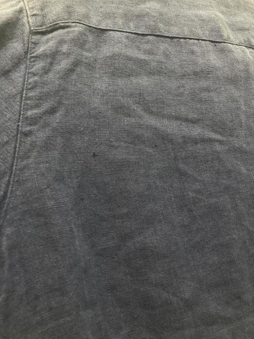 POLO RALPH LAUREN（ポロ・ラルフローレン）POLO RALPH LAUREN (ポロ・ラルフローレン) リネンジップアップシャツジャケット ネイビー サイズ:Ｍの古着・服飾アイテム