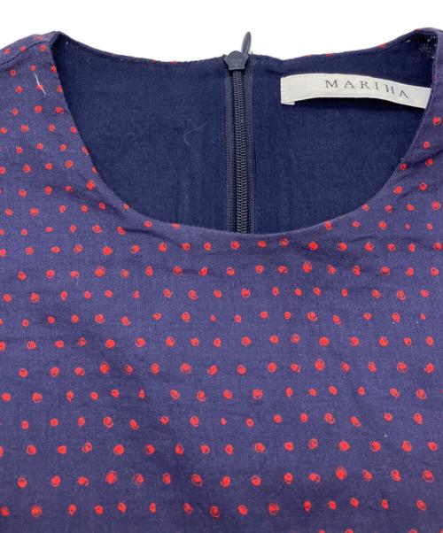 MARIHA（マリハ）MARIHA (マリハ) セレナーデのドレス ネイビー サイズ:38の古着・服飾アイテム