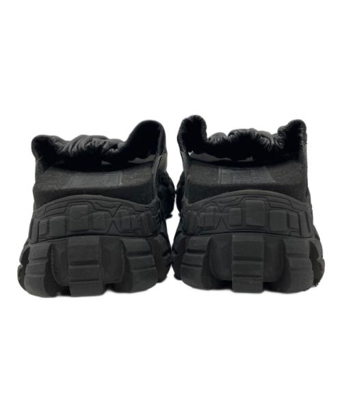 MAISON SPECIAL（メゾンスペシャル）MAISON SPECIAL (メゾンスペシャル) SPECIAL SHOES FACTORY (スペシャルシューズファクトリー) Rattling Sole Gathering Sandal ブラック サイズ:27.5の古着・服飾アイテム