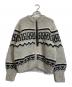 THIRD MAGAZINE（サードマガジン）の古着「カウチンジップカーディガン」｜グレー