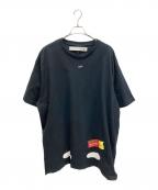 OFFWHITEオフホワイト）の古着「プリントTシャツ」｜ブラック