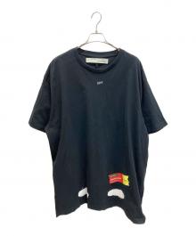 OFFWHITE（オフホワイト）の古着「プリントTシャツ」｜ブラック