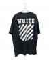 OFFWHITE (オフホワイト) プリントTシャツ ブラック サイズ:XL：8000円
