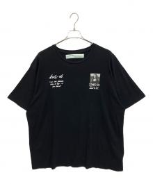 OFFWHITE（オフホワイト）の古着「プリントTシャツ」｜ブラック