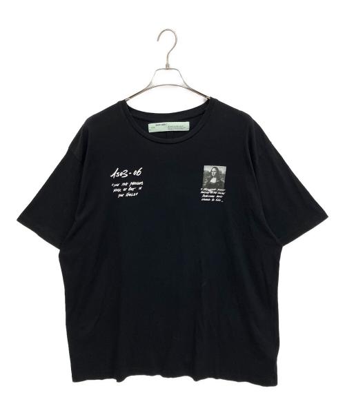 OFFWHITE（オフホワイト）OFFWHITE (オフホワイト) プリントTシャツ ブラック サイズ:XXLの古着・服飾アイテム