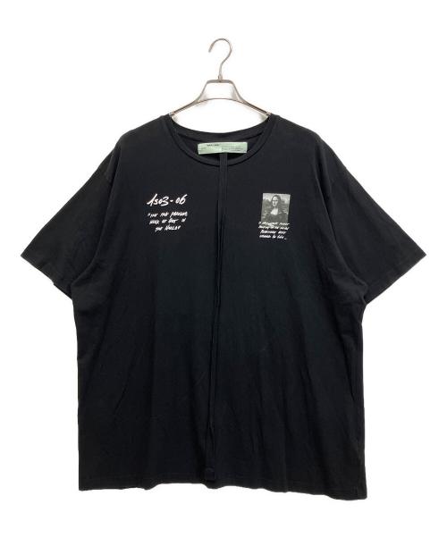 OFFWHITE（オフホワイト）OFFWHITE (オフホワイト) プリントTシャツ ブラック サイズ:XXLの古着・服飾アイテム