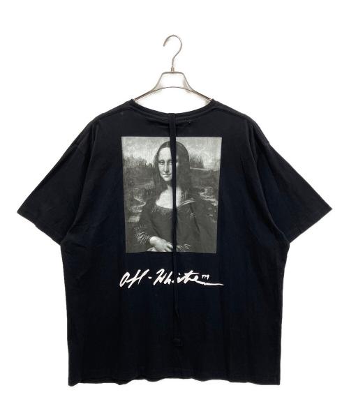 OFFWHITE（オフホワイト）OFFWHITE (オフホワイト) プリントTシャツ ブラック サイズ:XXLの古着・服飾アイテム