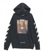 OFFWHITEオフホワイト）の古着「プルオーバーパーカー」｜ブラック