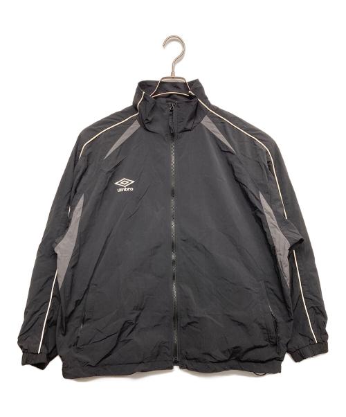 UMBRO（アンブロ）UMBRO (アンブロ) PUBLUX (パブリュクス) ナイロンジャケット ブラック サイズ:Mの古着・服飾アイテム