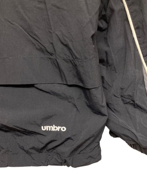 UMBRO（アンブロ）UMBRO (アンブロ) PUBLUX (パブリュクス) ナイロンジャケット ブラック サイズ:Mの古着・服飾アイテム